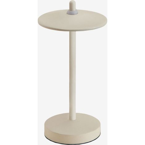SKLUM Kabellose LED-Tischlampe aus Eisen Zuniga Beige Tapioca                                   (1/5)