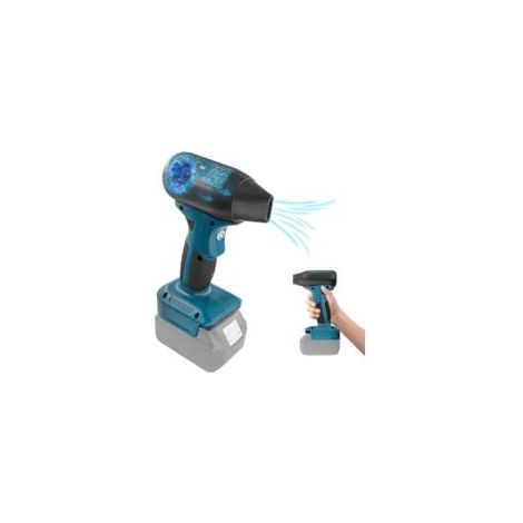 Mini ventilateur turbo portable pour batterie Makita 18V, ventilateur portable sans fil haute vitesse à 4 vitesses (sans piles) (1/5)