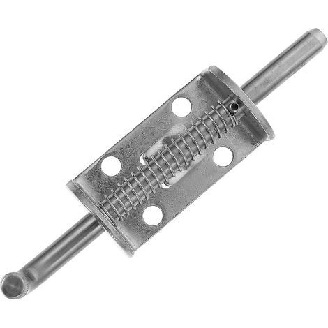 Verrou de porte (1 pièce) - Serrure de porte d'entrée/de portail - Verrou de sécurité pratique - Loquet à ressort en forme de L (1/5)