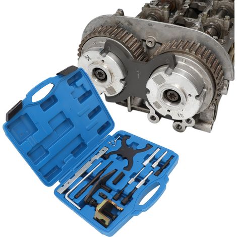Outils de calage moteur pour moteurs Ford 1.25, 1.4, 1.7, 1.8, 2.0 Di/TDCi/TDDi, 1.6 16V Ti-VCT, Mazda 1.4, 1.6 HDI : 303-1054, 303-1097, 303-507, 303-393A, 303-748, 303-1095, 303-735 (VT01350) (surpo (1/5)