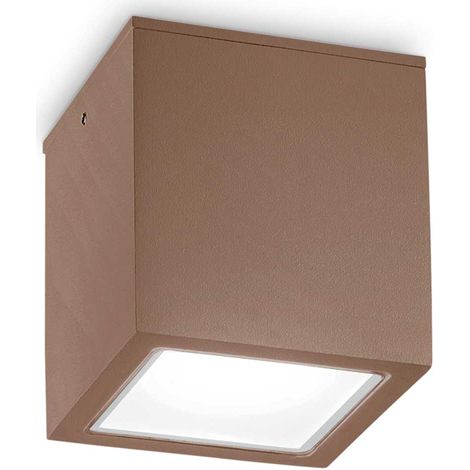 Plafoniera Moderna Techo Metallo Coffee 1 Luce Gu10 Big (1/2)