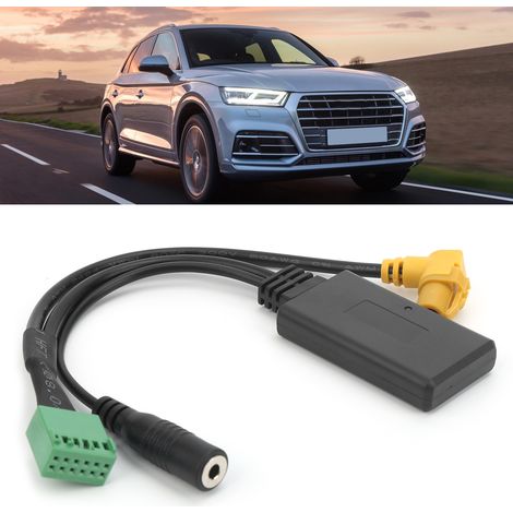 Accessoires automobiles Câble audio AUX Adaptateur microphone Bluetooth 5.0 12 broches pour Audi MMI 3G (10) (1/5)