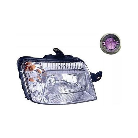Phare avant droit H4 Fiat Panda 2 2009-2012