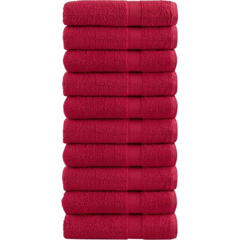 Serviettes de bain haut de gamme SOLUND, lot de 10, dimensions 100 x 150 cm, 600 g/m² (1/5)