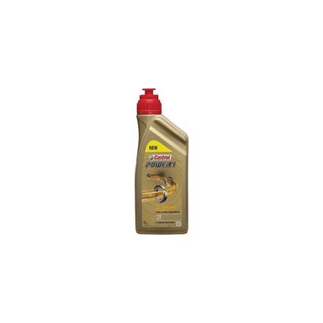 CASTROL POWER1 OLIO SEMISINTETICO 2 TEMPI LT.1- - lt.1 - 12 pezzi CASTROL