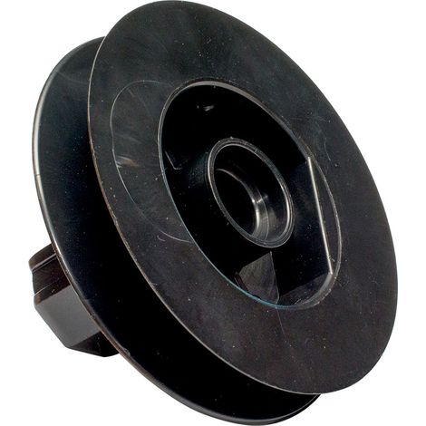 Puleggia in plastica nera PR21 per cinghia da 18 mm