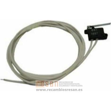 Microinterruptor sx cable blanco