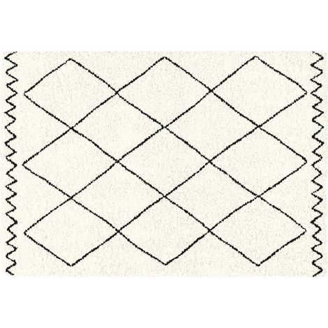 Tapis rectangle 60x110 cm Saoura beige (1/3)