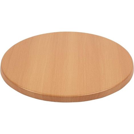 Plateau de Table Rond 600 mm Hêtre - Bolero (1/4)