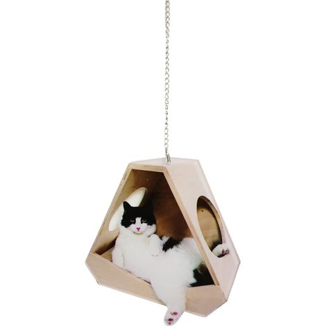 Chat voiture suspendu avec ballons colorés - Décoration intérieure auto pendentif accessoire voiture (1/5)