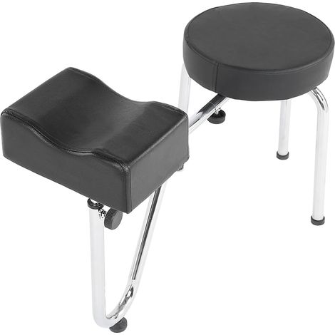 Repose-pieds noir réglable en cuir PU pour tatouage, jambe, bras, repose-pied esthétique, tabouret de pédicure (1/5)