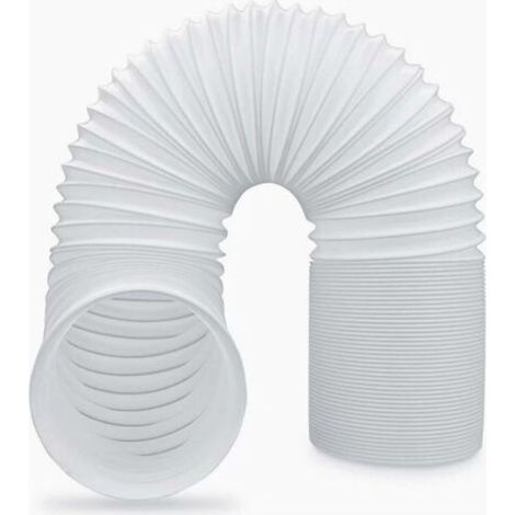 FENOPLASTICATuyau Climatiseur Mobile, Tuyau D'évacuation D'air En Pvc Flexible Tube De Ventilation Universel Tuyau Kit Pour Climatiseur Mobile Diamètre, 15CM Diamètre 200CM Longueur (1/4)