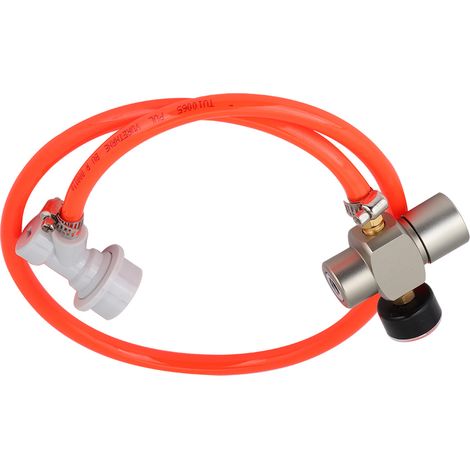 Tr21x4 Mini régulateur de gaz CO2, adaptateur pour fût, manomètre, kit de chargeur, accessoires pour boissons gazeuses (1/5)