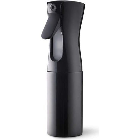 Noir, 160ML Spray Bottle Salon Pulvérisateur de Coiffure, Bouteille de Brumisateur d'eau, Flacon Spray Vide, Vaporisateur Brumisateur Cheveux, Hairstyling de Coiffeur Pulvérisateur D'eau Vide, (1/5)