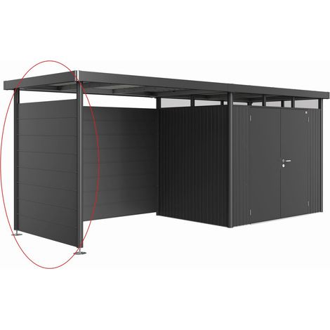 Seitenwand f.Seitendach zu GH HighLine H2 dunkelgrau-met.