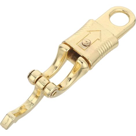 Mousqueton à Ouverture Rapide Pour Matériel Entraînement Pour Chevaux Accessoires De Selle Et Fournitures Équestres Avec Système De Dégagement Rapide Et Construction Métallique (1/5)