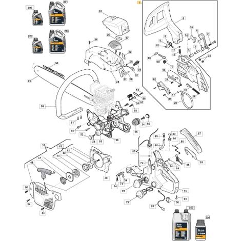 Funda para cadena de motosierra modelos C38 C41 CP38 ORIGINAL STIGA 118800764/0 (1/2)
