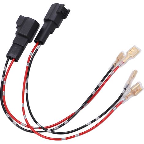 Connecteur adaptateur ABS 12V pour câble d'enceinte auto, fiche mâle-femelle, paire de connecteurs de haut-parleur, faisceau de câbles de porte (1/5)