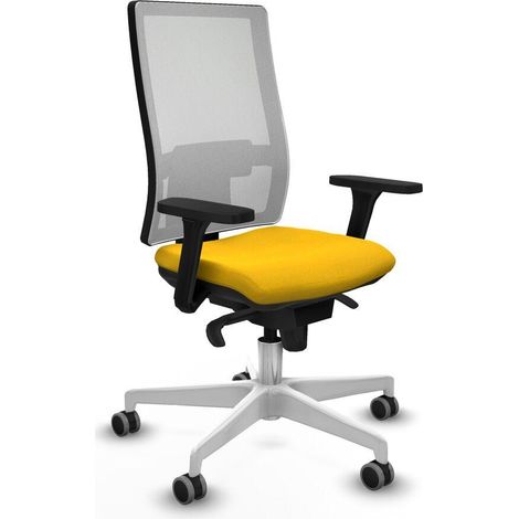 Piqueras y Crespo 3D026G0 Chaise de Bureau Jaune (1/3)