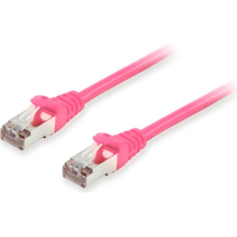 Equip Patchkabel Cat6A SFTP 2xRJ45 30.00m pink LSZH Polybeutel