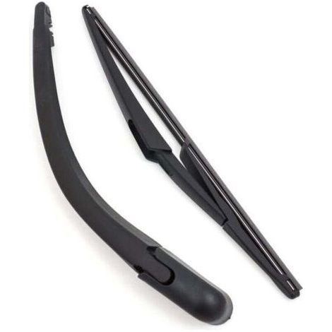 FITLAB-Essuie-glace arrière de rechange Balai Bras d'essuie-glace arrière + essuie-glace Raclette Set pour Peugeot 107, Citroën C1/Toyota Aygo (1/4)