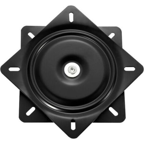Base girevole universale in metallo per mobili, robusto supporto girevole, piattaforma rotante a 360°, 150 x 150 x 1,5 mm, portata 250 kg, per sgabelli e tavoli (1/5)
