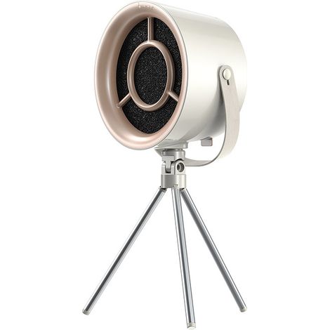 Ventilateur de cuisine portable, ventilateur de table à 3 vitesses, forte puissance d'aspiration, design pliable et filtre anti-odeurs, pour la cuisine, le barbecue et les espaces extérieurs. (1/5)