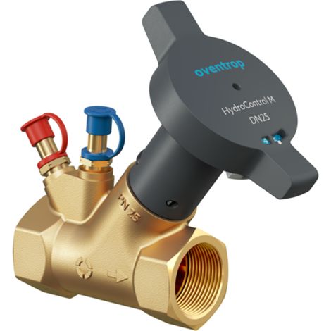OVENTROP Válvula de equilibrado con diafragma de medición HydroControl M PN 25, DN 20, rosca hembra, Kvs: 4.3, 1065806