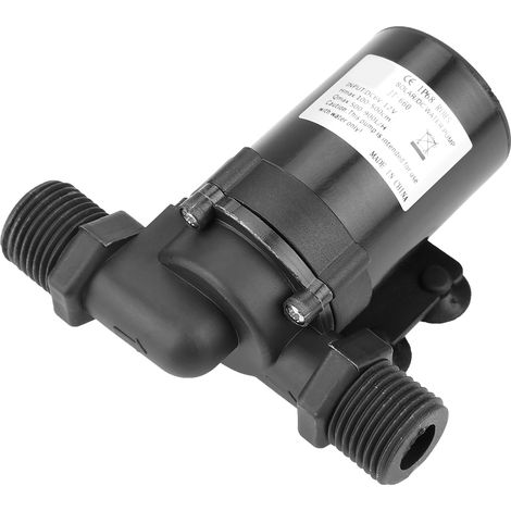 Mini pompe à eau CC sans balais pour chauffe-eau solaire 12 V 0‑80℃ (1/5)