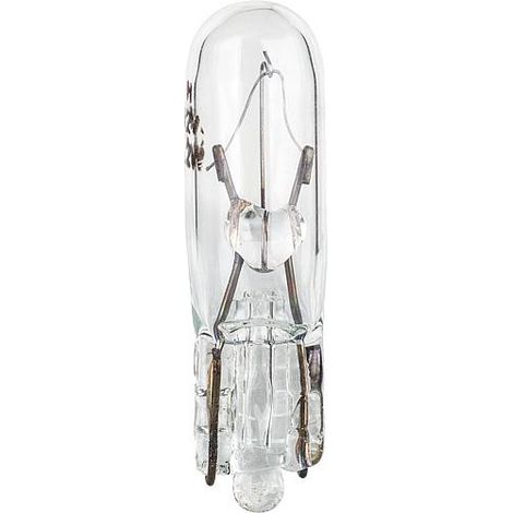 Ampoule a socle de verre 12V, 1,2W, emballage : 10 pieces