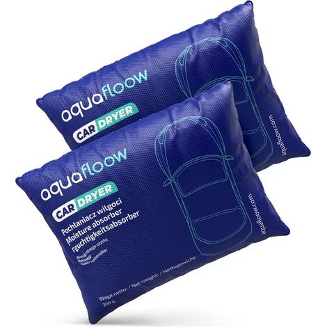 Déshumidificateur de Voiture Réutilisable 2 x 200g Anti-Condensation pour Pare-Brise Dégagé Absorbeur d'Humidité en Gel de Silice pour Armoire, Voiture, Chambre à Coucher (1/5)