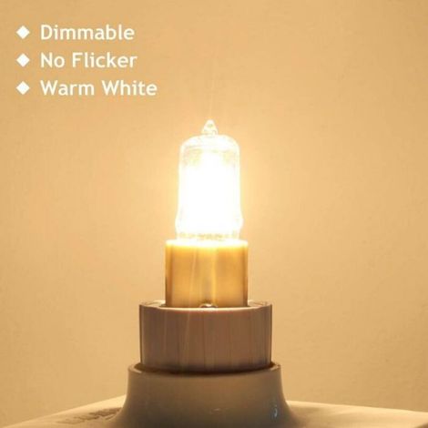 Ampoule Halogène G9 - 230 V - 42 W - 2800 K - 560 Lm - Angle De Faisceau 360° - Dimmable - 2000 Heures - Lot De 10 (1/4)