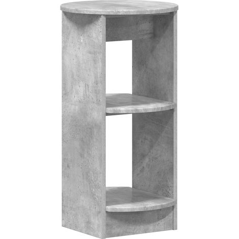 Mobile laterale Grigio Cemento Legno ingegnerizzato vidaXL (1/5)