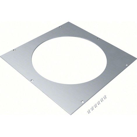 Cadre de montage diam 275mm épais 4mm pour boîte de jonction acier 340 mm (UDM3275R10)