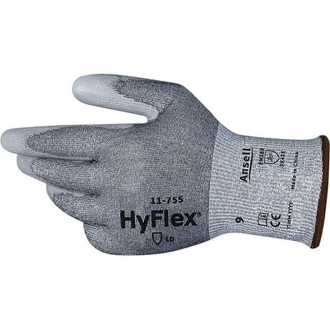Guanto antitaglio HyFlex 11-755. Gr. 10 Ansell (Par 12)