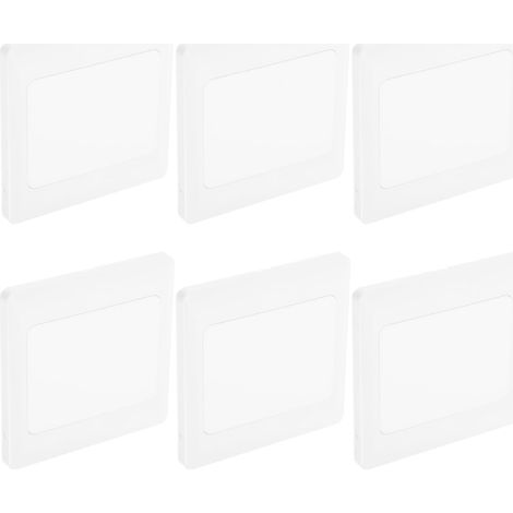 Lot De 6 Couvercles De Plaques Murales Blancs Type 86 Cache-Câble Plaque De Sortie Pour Rénovation Maison Installation Facile Durable Polyvalent (1/5)