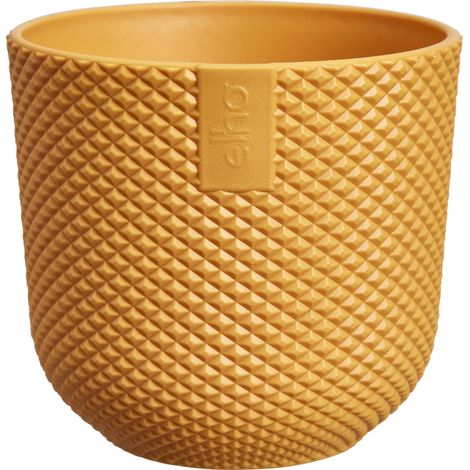 Vaso Jazz Round Mini D 7 x H 7 cm Giallo Ambra ELHO