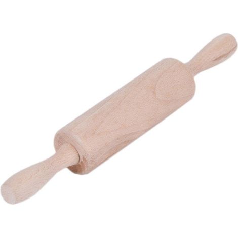 Mini mattarello in legno con manici in legno