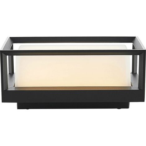 [GEBRAUCHT] Lucande Ronida Led Außenwandleuchte Außenlampe Wandleuchte Eckig 5,2 W Dunkelgrau B-Ware (1/2)