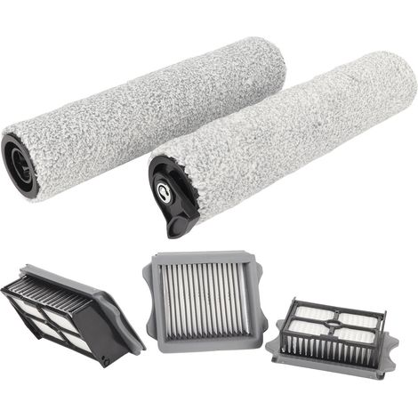 Kit de filtres pour brosse de rouleau de nettoyage de sol - Filtre de rechange doux et efficace pour nettoyeur de sol filaire TINECO STEAM (1/5)