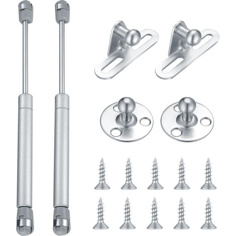 Pistons à gaz, 100 N, 10 kg, vérin à gaz pour portes d'armoires, meubles de cuisine, élévation pneumatique Lid Stay élévables, charnière (1/5)