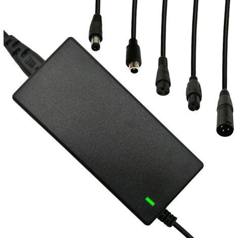 Chargeur pour hoverboard 42V2A, chargeur pour batterie au lithium, chargeur pour trottinette twist, chargeur pour monocycle 54,6V (1/5)