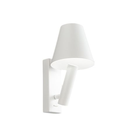 Applique Moderna Reverse Metallo Bianco Led 6W 3000K Ip20 (1/5)