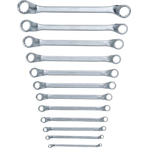 KS Tools 517.0250 Serie di chiavi poligonali a due bocche,piegate,12 pz,6-32mm (1/3)