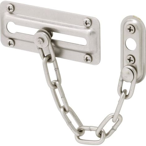 Diebstahlsichere Türkette aus Edelstahl 304, Türschnalle, Sicherheitskette, Diebstahlsicherung für Türschlösser – AquaForge