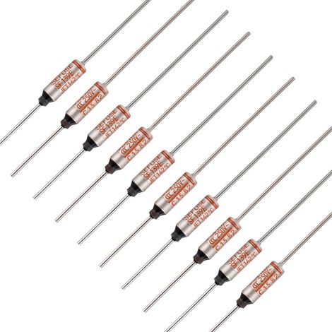 SF139E SEFUSE 10A 250V Fusibles Thermiques Découpes 142 Degrés Fusibles thermiques de type organique(Paquet de 10 pièces) (1/4)