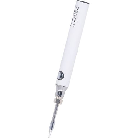 Tragbarer, kabelloser USB-Lötkolben mit 3 Geschwindigkeitsstufen und weißer Kontrollleuchte (1/5)