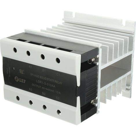 Commutateur courant à continu 10A 90-250VAC jusqu'à 40-440VAC SSR-Wärmeleitpaste 3 (1/5)