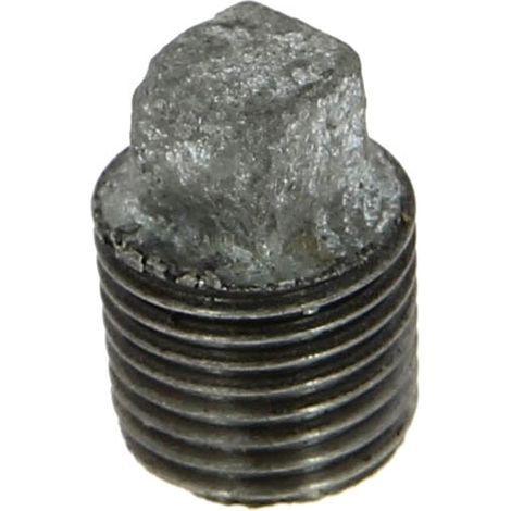 Bouchon fonte galva Mâle 1/4