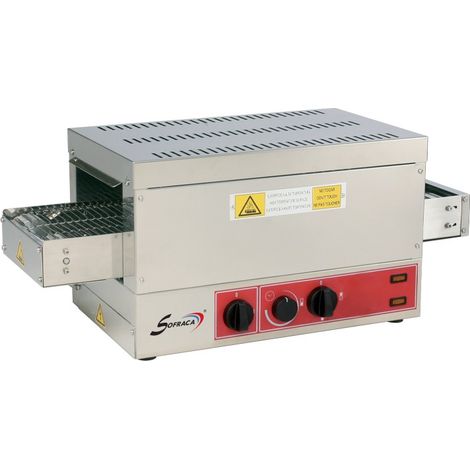 Toaster Convoyeur - Largeur ruban 220 mm - 3,0 kW - Sofraca